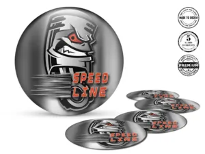 Badge Ruota Stile Nexus Quantum Racing Core